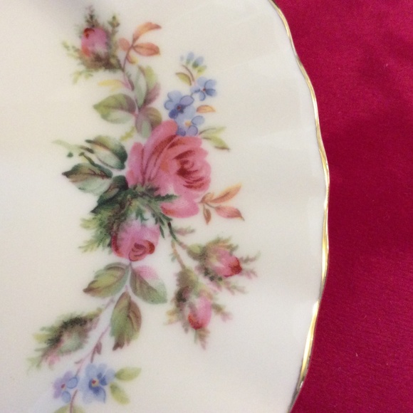Moss Rose dinner plate Royal Albert Beautiful Condition - Picture 4 of 7
